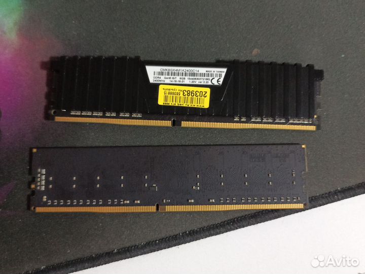 Оперативная память ddr4 16gb 2400