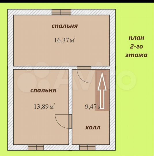 Дом 85 м² на участке 4,4 сот.