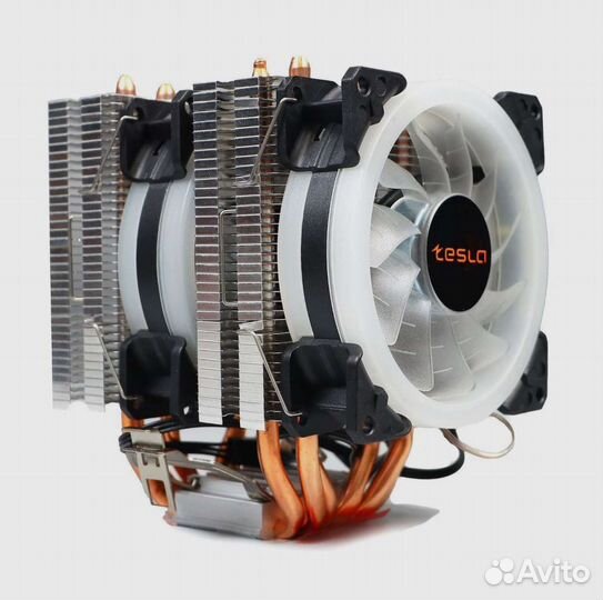 Универсальный Вентилятор tesla RGB 2200rpm, 3-pin