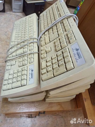 Клавиатуры проводные б/у usb, ps/2