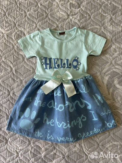 Платья летние 92 98