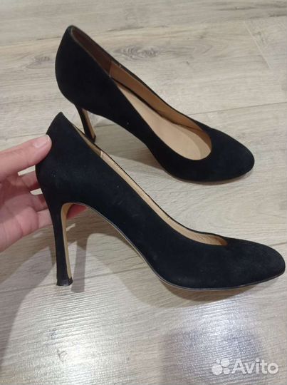 Туфли лодочки черные 37