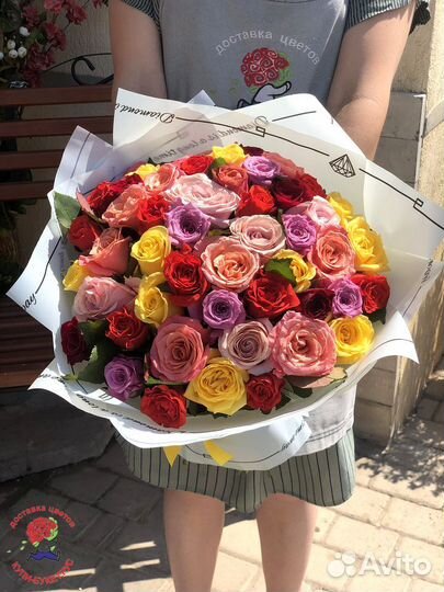 Розы, букет из роз