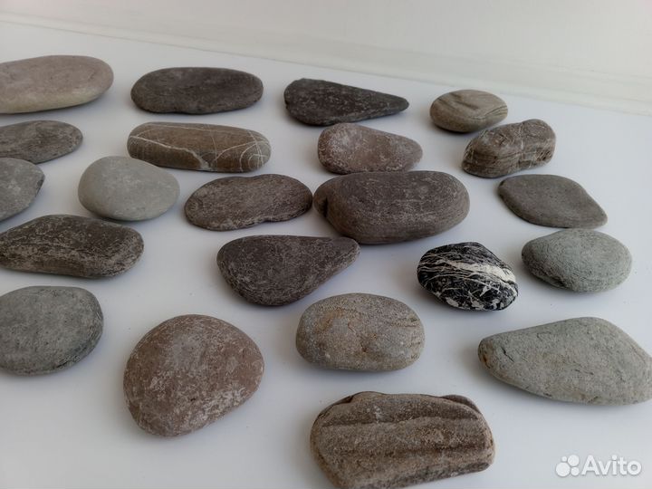 Галька морская морские камни для поделок, росписи