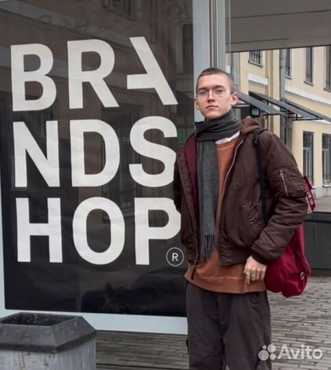 Бомбер Alpha Industries MA 1 Hooded