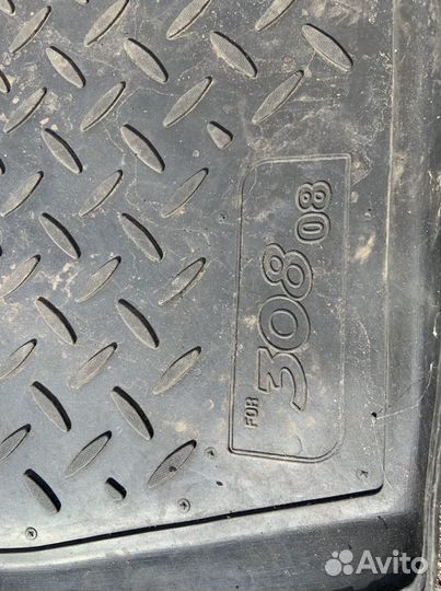 Коврик Пежо 308 оригинал