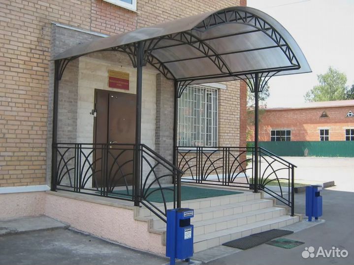 Односкатный навес