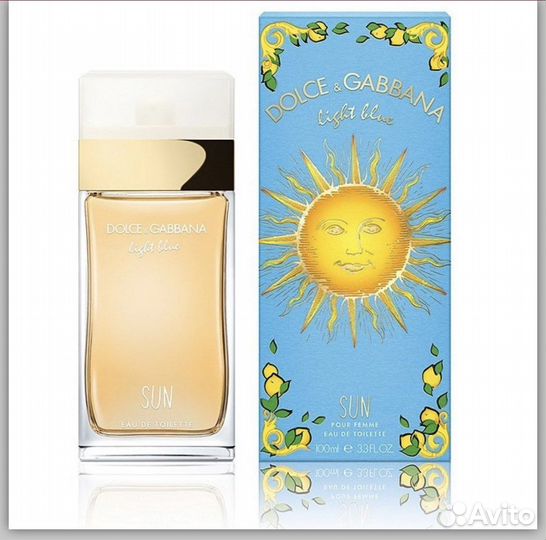 Духи dolce & gabbana light blue SUN