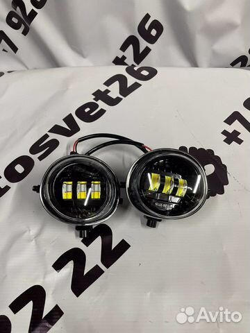 Mazda Туманки Sal-man LED Универсальные