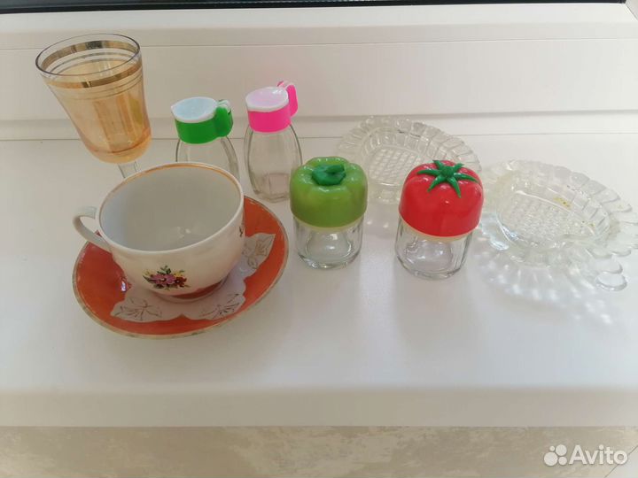 Набор столовой посуды бу