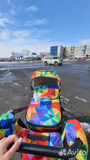 Коляска 2 в 1 adamex