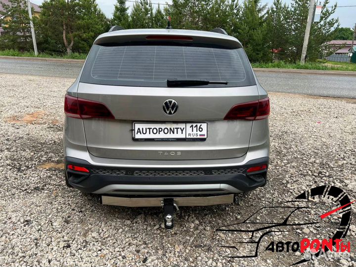 Фаркоп Volkswagen Taos Быстросъемный квадрат
