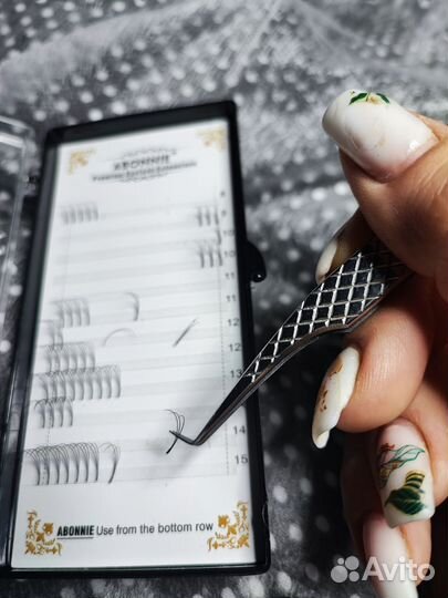 Ресницы для наращивания пучки