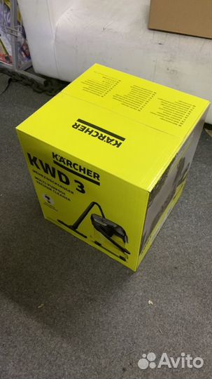 Пылесос Karcher wd 3 новый