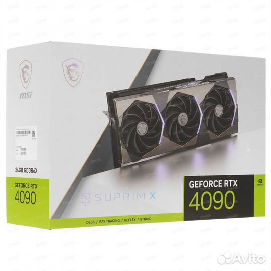 Видеокарта MSI rtx 4090 suprim x 24gb