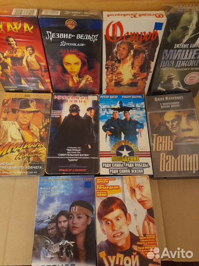 VHS кассеты новые