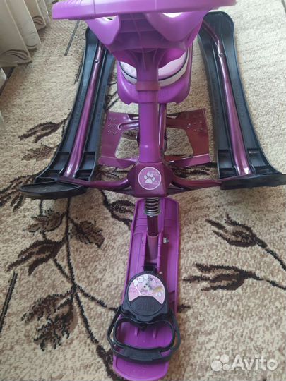 Санки с рулем