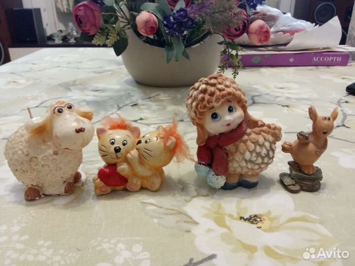 Милые статуэтки для интерьера