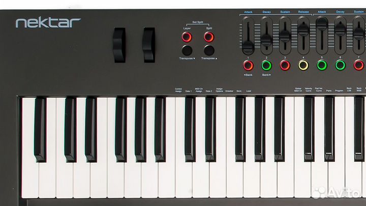 Nektar Impact LX 88+ USB midi клавиатура, 88 клави
