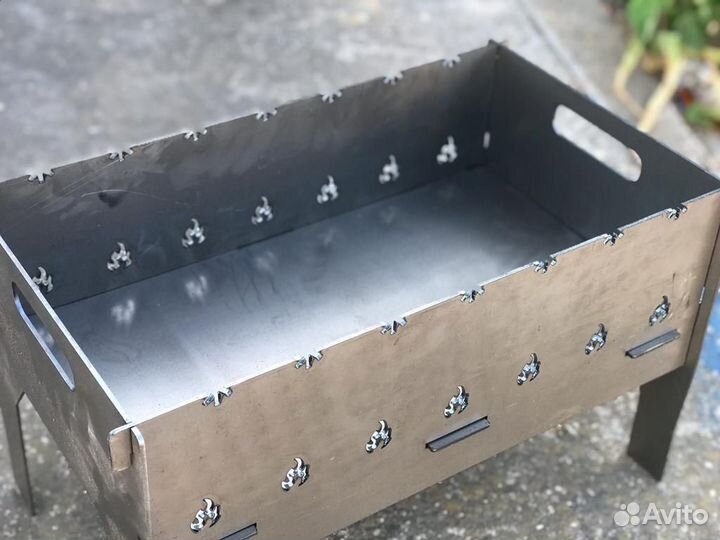 Мощнейший мангал разборной