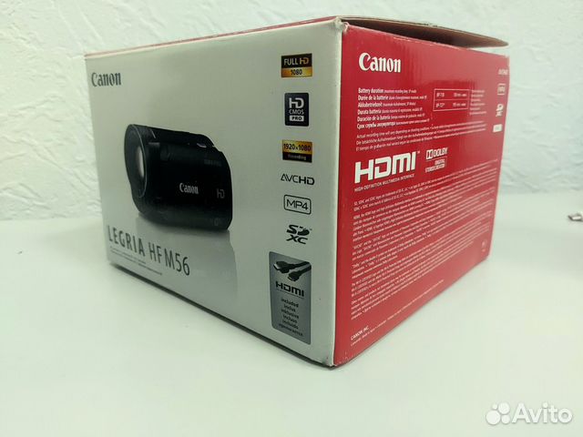 Canon legria HF M56 купить в Москве | Электроника | Авито