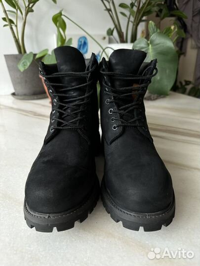 Timberland Black Nubuk ботинки оригинал