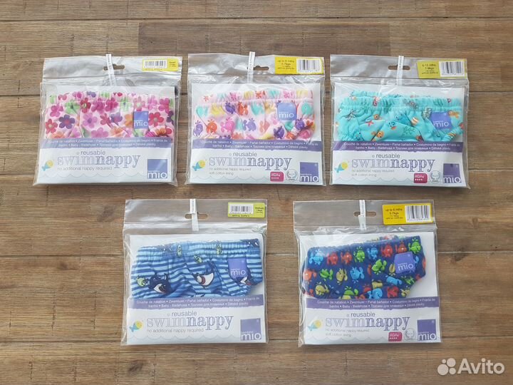 Многоразовые трусы для плавания BambinoMio 5-9 кг