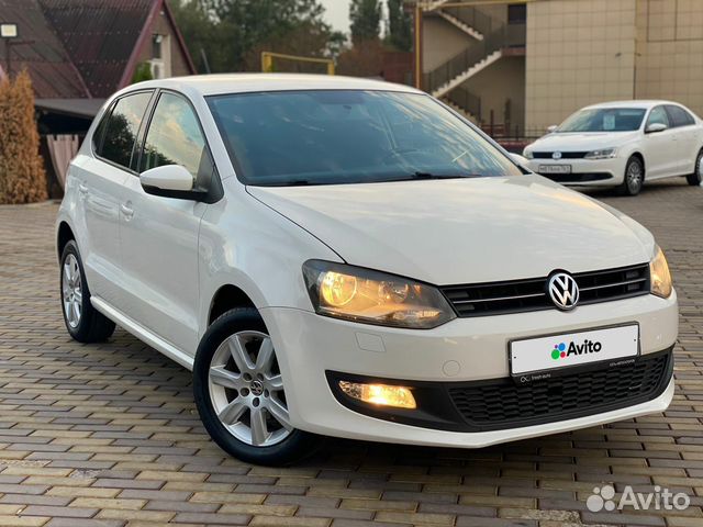 Volkswagen Polo 2010 Р±РµР»С‹Р№