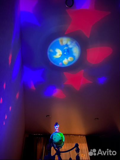 Мобиль на кроватку с подсветкой