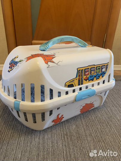 Переноска для животных пластиковая