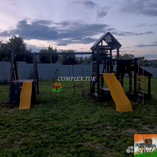 Детская площадка подарок на новый год