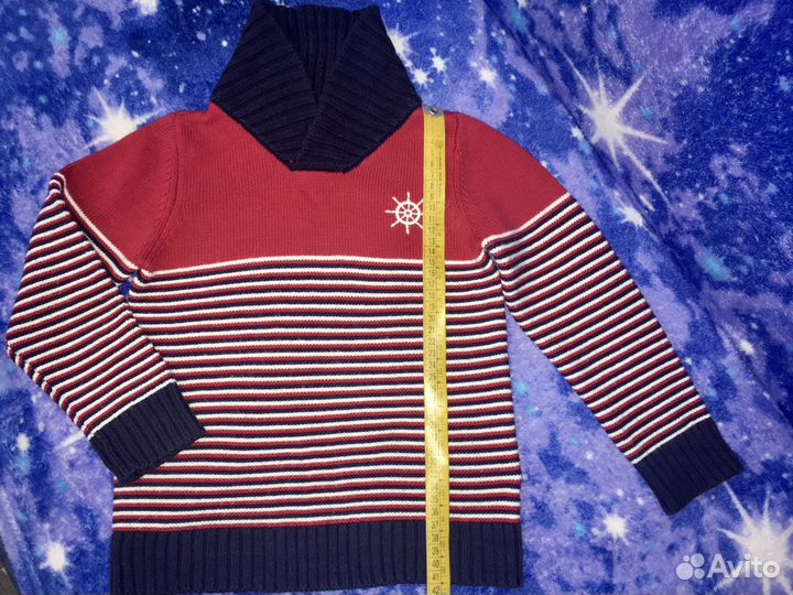 Тёплая кофта р. 98 вязаная