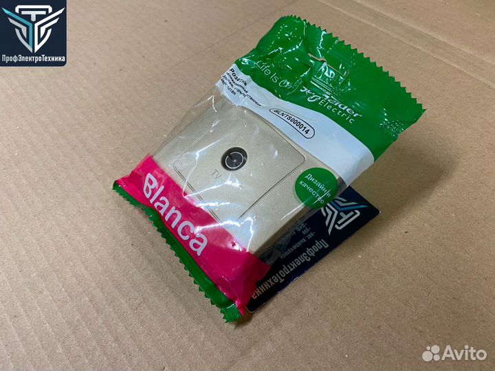 Розетки и выключатели Schneider Blanca С/У Титан