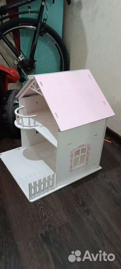 Детский деревянный домик для кукол