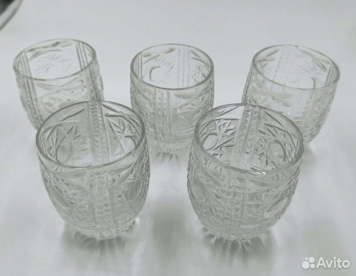 Стопки хрустальные СССР
