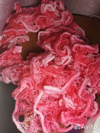 Женский шарф вязанный