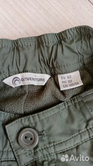 Теплые брюки для девочки