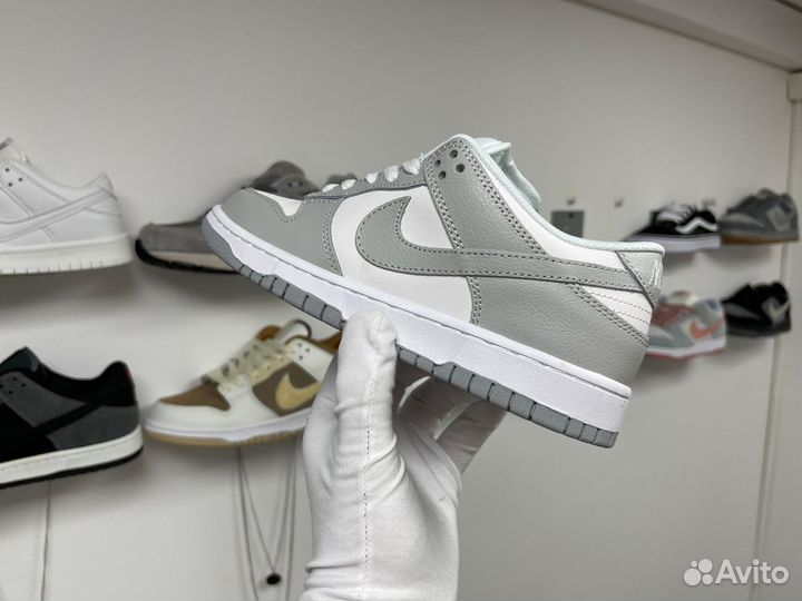 Кроссовки Nike SB Dunk Low серые