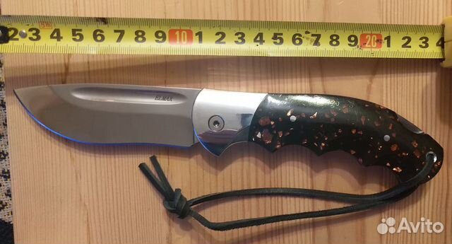 Нож складной Орёл кованный, новый