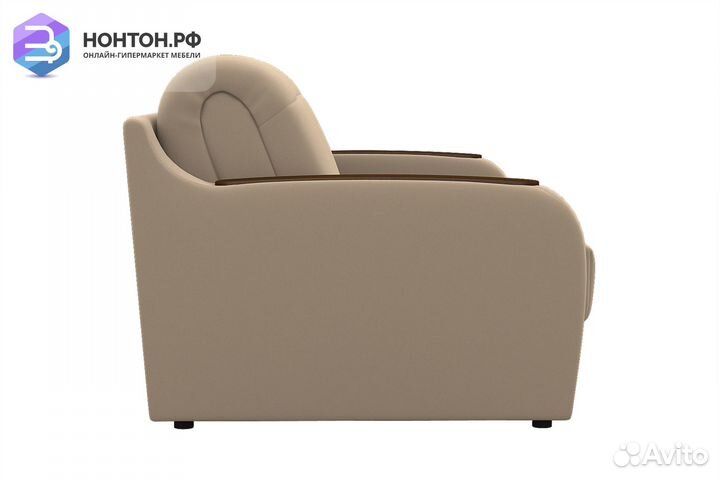 Диван аккордеон с ящиком Глория-Аккордеон бежевый