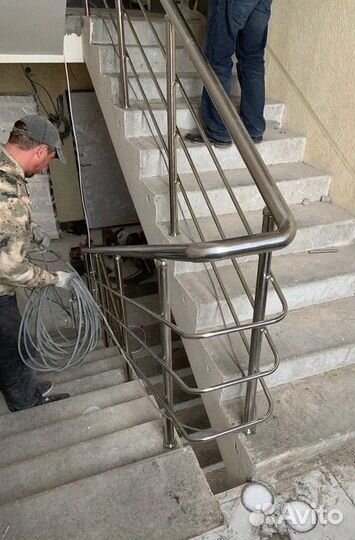 Перила из нержавейки