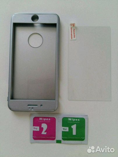 Новые Чехол+стекло