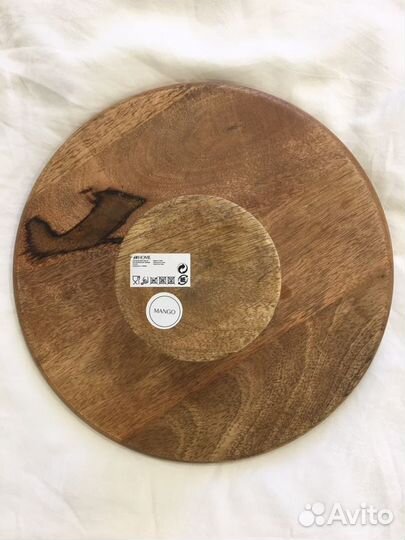 Тортница из дерева манго HM home