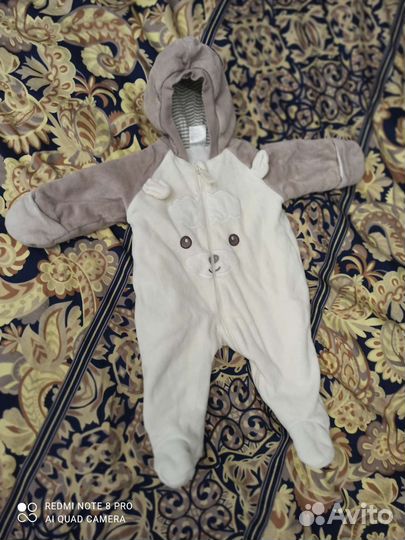 Слипы боди комбинезоны 56 62
