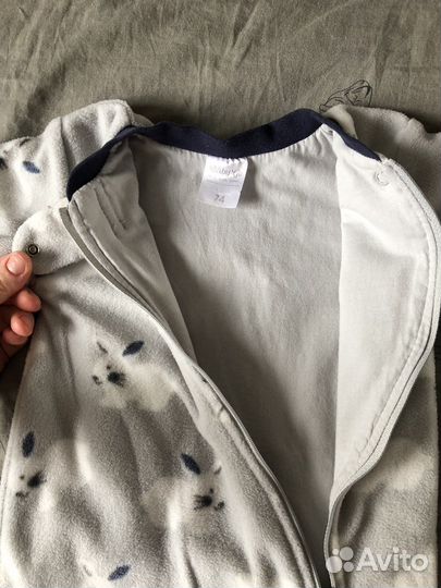 Флисовый комбинезон