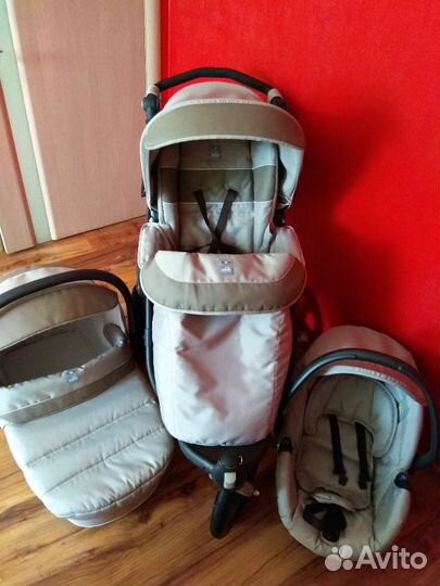 Продаю детскую коляску 3 в 1 Cam cortina evolution