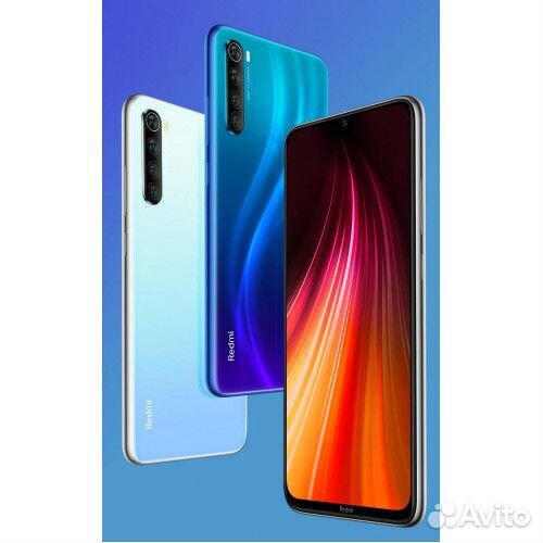 Клавиши Xiaomi Redmi Note 8 черные