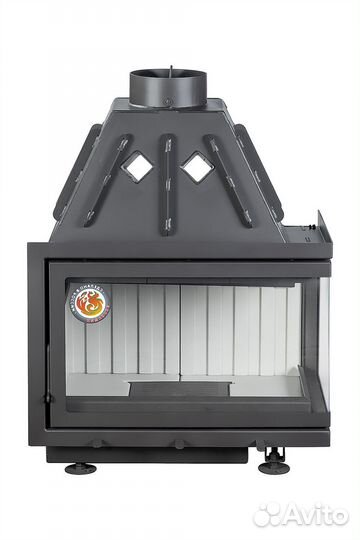 Каминная топка Экокамин Альфа 700 два стекла