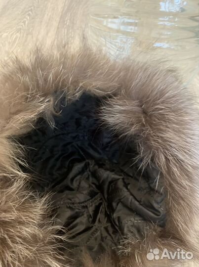Меховая шапка ушанка