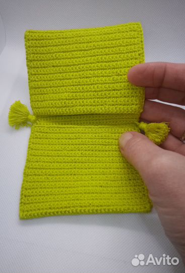 Кошелечек вязаный.Отличный подарок.Ручная работа